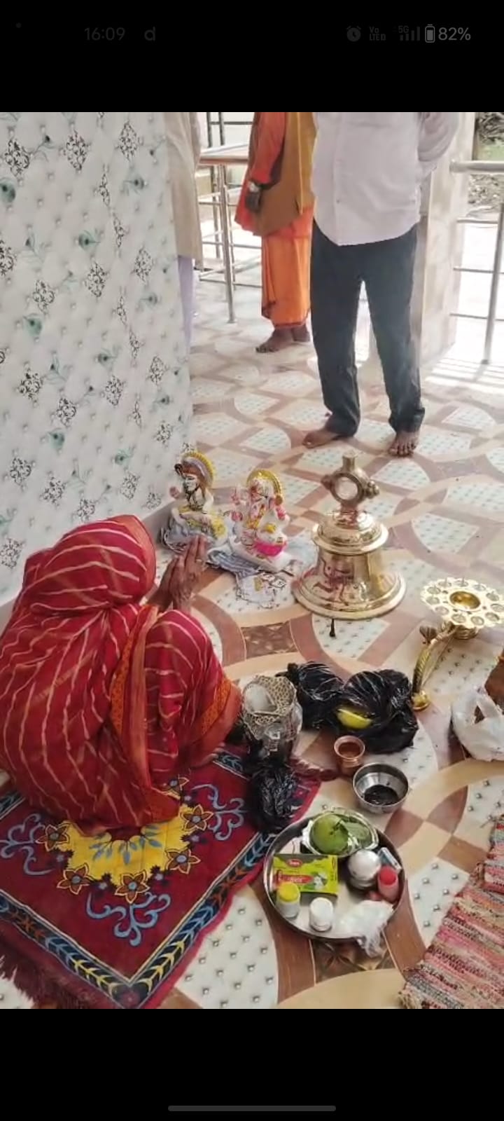श्री वनखण्डेश्वर महादेव मंदिर में घंटा अर्पण समारोह